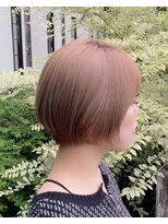 ルプラ ガーデン(le-pla garden)&nbsp;マッシュショート#ベージュ#ダブルカラー#ブリーチ#豊橋#豊川