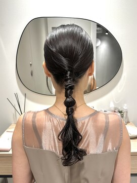 ミンクスオーバー(MINX OVER) 【ヘアセット】タイト編み下ろし