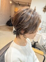 グリュック(GLUCK) 小顔効果◎エアリー感あるショートウルフ！！