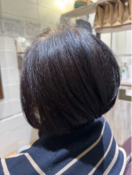 チアー ヘアリラクゼーション(cheer HAIRRELAXATION) 前下がりボブ