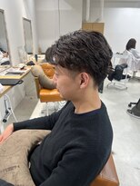 ネイロ 錦糸町(NeiRo)&nbsp;アッシュブラックカルマパーマベリーショートダークアッシュ