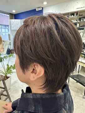 ヂルチヘアー(zilch hair) メンズ 白髪ぼかし