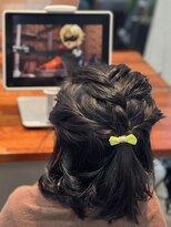 髪庵 結屋&nbsp;キッズヘアアレンジ／ハーフアップ