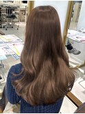 ブラウンカラー &nbsp;チョコブラウン &nbsp;透明感カラー