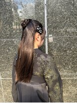 Y2Kハーフアップ