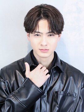 ザサードヘアー 船橋(THE 3rd HAIR) センターパート　ニュアンスパーマ