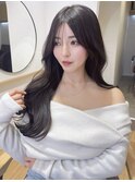 韓国風/小顔/前髪/顔まわり/2wayバング/オルチャン/レイヤー