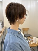 伸ばし中のショートをウルフっぽく