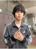 ラウンドパーマ