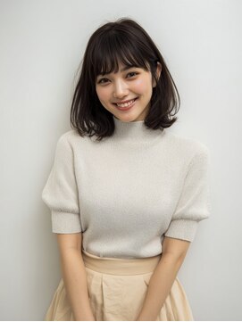 ランデブー 大宮(Rende-Zvous) ミディアムヘア/暗めカラー/グランマッシュ/大宮