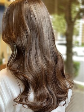 アース 相模大野店(EARTH) 冬の美人見え◎艶感ベージュで20代30代小顔レイヤー