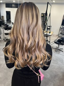 ナンバー(number+) アンブレラカラー × ベージュカラー