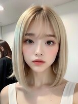 トゥルークリエイション 新越谷(True Creation)&nbsp;黒髪カタログ/クラゲヘアー/オリーブグレー/新越谷