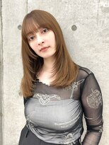 ロンド レグリーズ 立川(Lond leglise)&nbsp;オリーブグレー/韓国レイヤーカット/マロンベージュ/黒髪/小顔