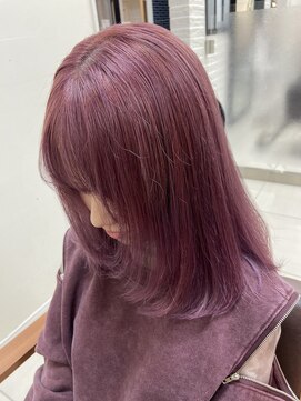 アールモンドヘア新世界 ブリーチカラー