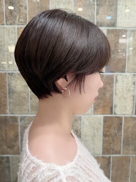 ピークアブー アヴェダ アトレ恵比寿(PEEK-A-BOO AVEDA) 前髪あり/ショートボブ/ショート/大人女性/恵比寿