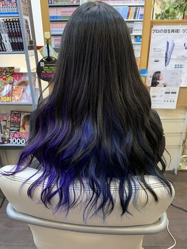 紫＆青グラデーション