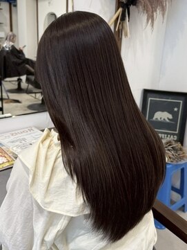 ルイ(ROUIS produced by LUCK 津田沼) ココアブラウン/ココアベージュ/ツヤ髪/大人ガーリー