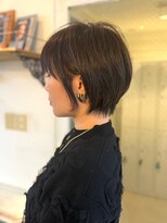 オーガスト ヘア ネイル(AUGUST hair nail)&nbsp;耳掛け丸みショート