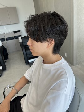 ホワイト(WHITE) フェザーニュアンスパーマ