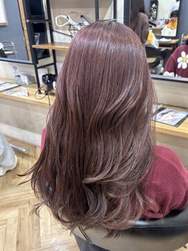 アルター(aL ter) イメチェン/ピンクベージュ/アンブレラカラー/前髪/鎌取/林愛華