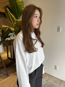 ソエラ(Soera) ブリーチなしダブルカラー/オリーブベージュ/透明感カラー