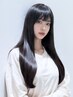【髪質改善人気No.1】カット＋カラー＋酸性ストレート￥19300→￥16000
