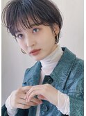 【sheta/三畑】大人っぽい黒髪透明感モードショート