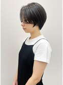 <ゲスト>丸みと抜け感、大人かわいい耳かけショート