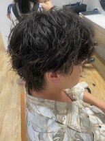 オリバイオハナ(Oli by ohana) メンズパーマニュアンスパーマ波巻パーマシャドウパーマメンズ
