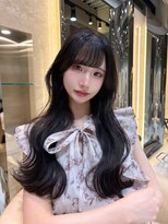 レーヴバイロンド 仙台(Reve by Lond) 韓国レイヤー韓国巻き前髪カットブルーブラック髪質改善縮毛矯正