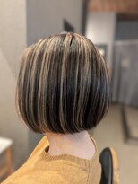 ジャドール&nbsp;コントラストハイライトボブ30代40代50代