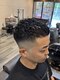 バーバーショップゾン(barber shop ZoN)の写真/￥4800でスキンフェードが叶う♪お顔そりで眉毛もきれいに整い、爽やかなスタイルが完成！