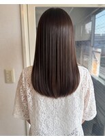 零秒女髪 千里丘店&nbsp;上品な艶髪まとまりロングストレート髪質改善美髪髪質改善カラー