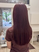 ビーハイブ 仙台駅前店(Behive)&nbsp;レッドブラウン/ブリーチなし暖色/ロング/10代20代30代