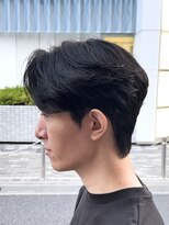 ディライト(Delight)&nbsp;ナチュラルセンターパートショート韓国ヘア新潟