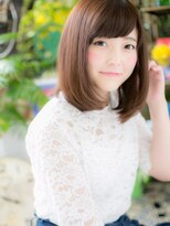 カバーヘア イヴ 戸頭店(COVER HAIR EVE)&nbsp;*COVER HAIR*大人かわいい♪ミディアムツヤストレートb