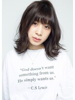 リコ ヘアアンドリラクゼーション 一宮店(LICO HAIR&RELAXATION) LICO HAIR&RELAXZATION一宮店　手入れ簡単ミディアムボブ