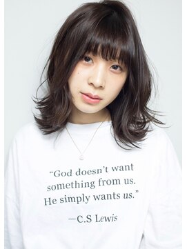 リコ ヘアアンドリラクゼーション 一宮店(LICO HAIR&RELAXATION) LICO HAIR&RELAXZATION一宮店　手入れ簡単ミディアムボブ