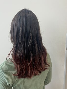 ウィル 梅田店(WiLL) -will-周りと差をつける★チェリーピンク★裾カラー