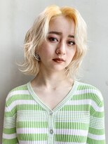 カジュアルボブ_ココアブラウンフリンジウェーブ_7810