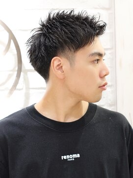 ヘアーアンドグルーミング ヨシザワインク(HAIR&GROOMING YOSHIZAWA Inc.) 絶壁カバーアップバンクツーブロックショート黒髪爽やか髪質改善