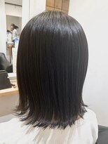 リシェールグリーン 越谷花田店(RICHAIR GREEN)&nbsp;外ハネ×ブラックカラー