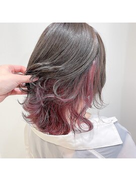 アッシュ 二子玉川店(Ash) インナーカラー ピンク