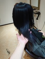 アヤメ(ayame)&nbsp;韓国風_ブルーブラック_ケアブリーチ_東久留米3