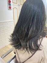 ネオリーブ チロル 横浜西口店(Neolive CiroL.)&nbsp;グレージュ 透明感カラー ミディアムレイヤー 美髪