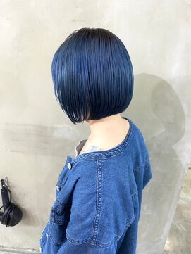 ゲーム 渋谷店(GAME) ダブルカラーブルーベージュカラーケアブリーチハイトーンカラー