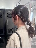 タイトヘアアレンジ