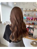 20代30代シールエクステナチュラルレイヤーブラウンベージュ