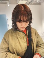 キュエム(Cuem)&nbsp;【Cuem菅原】ハードニュアンスパーマ個性的お洒落ハイライト